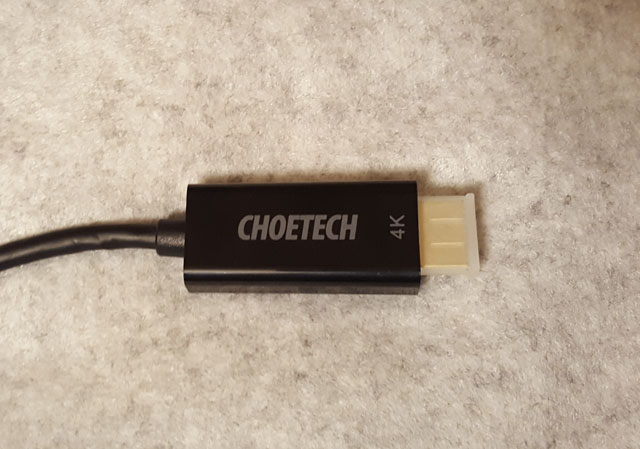 CHOETECH Mini DisplayPort (Thunderbolt Port Compatible) to HDMI変換ケーブル
