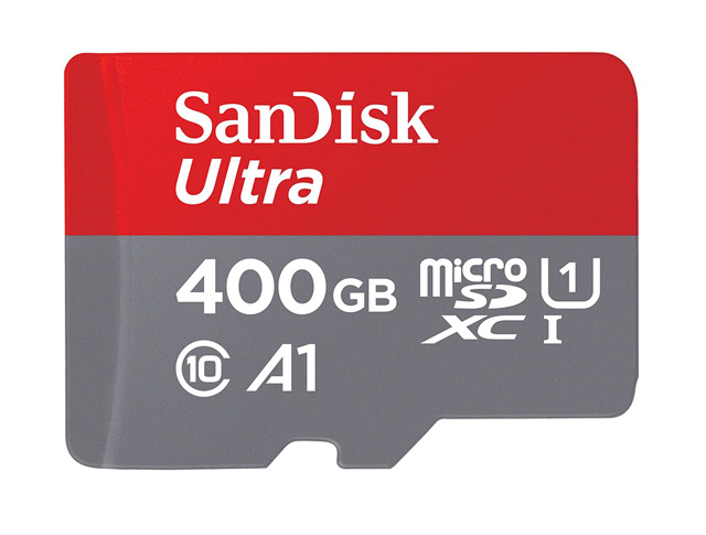 SanDisk 400GB microSDXCカード