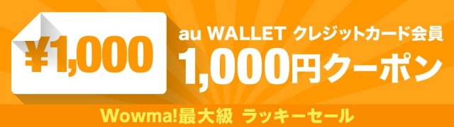 先着利用3000名★WALLETクレカ限定クーポン1000円