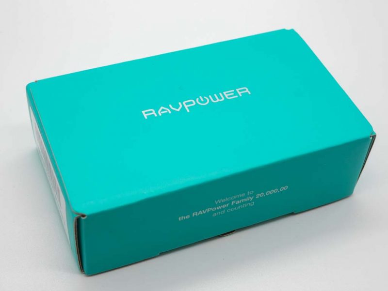 RAVPower モバイルバッテリー 5000mAh RP-PB134 パッケージ