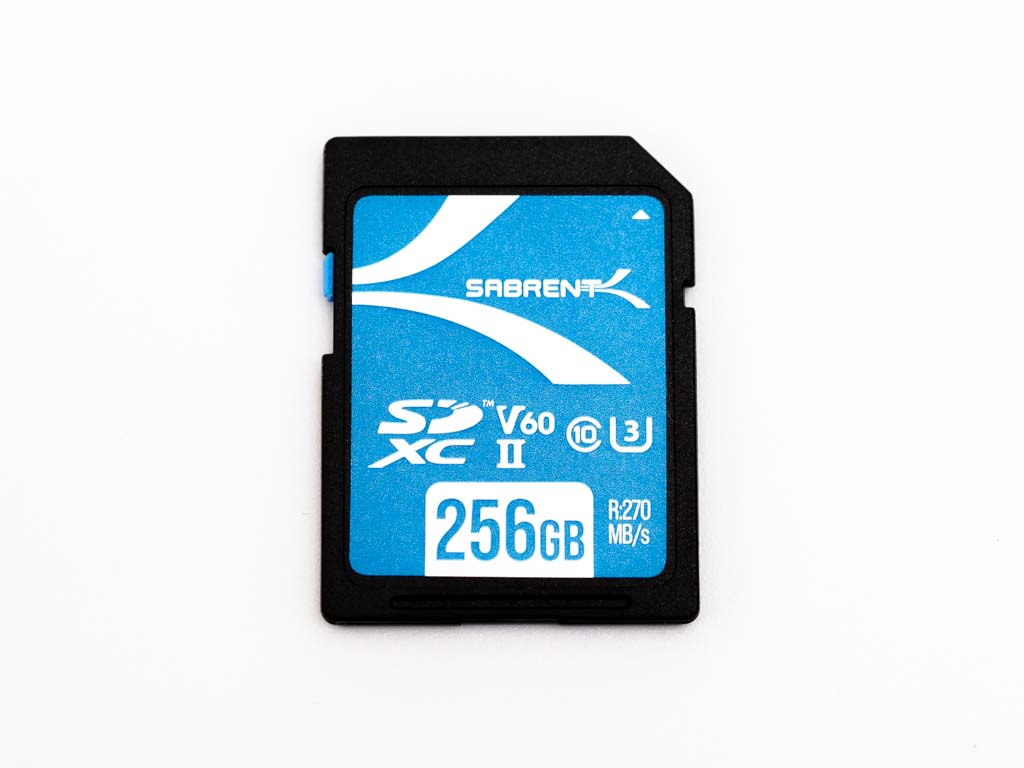 SABRENT SDカード UHS-II V60 256GB SD-TL60-256GB レビュー – 寝る子 
